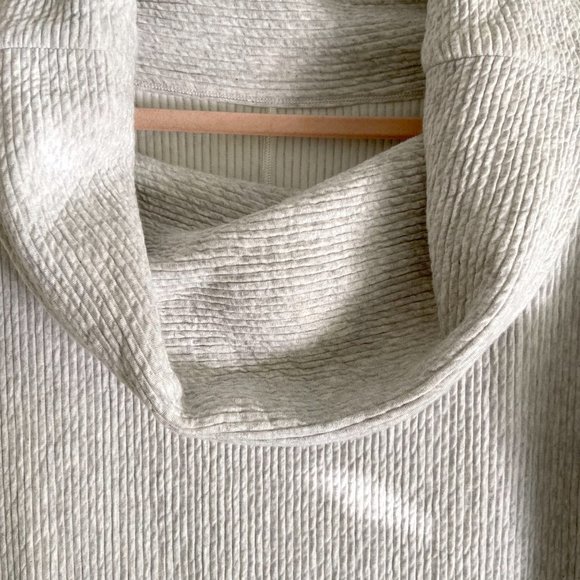 Lululemon • Along The Way Dress • Sz S • Like New • Heathered Ultra Light Grey - Picture 8 of 14